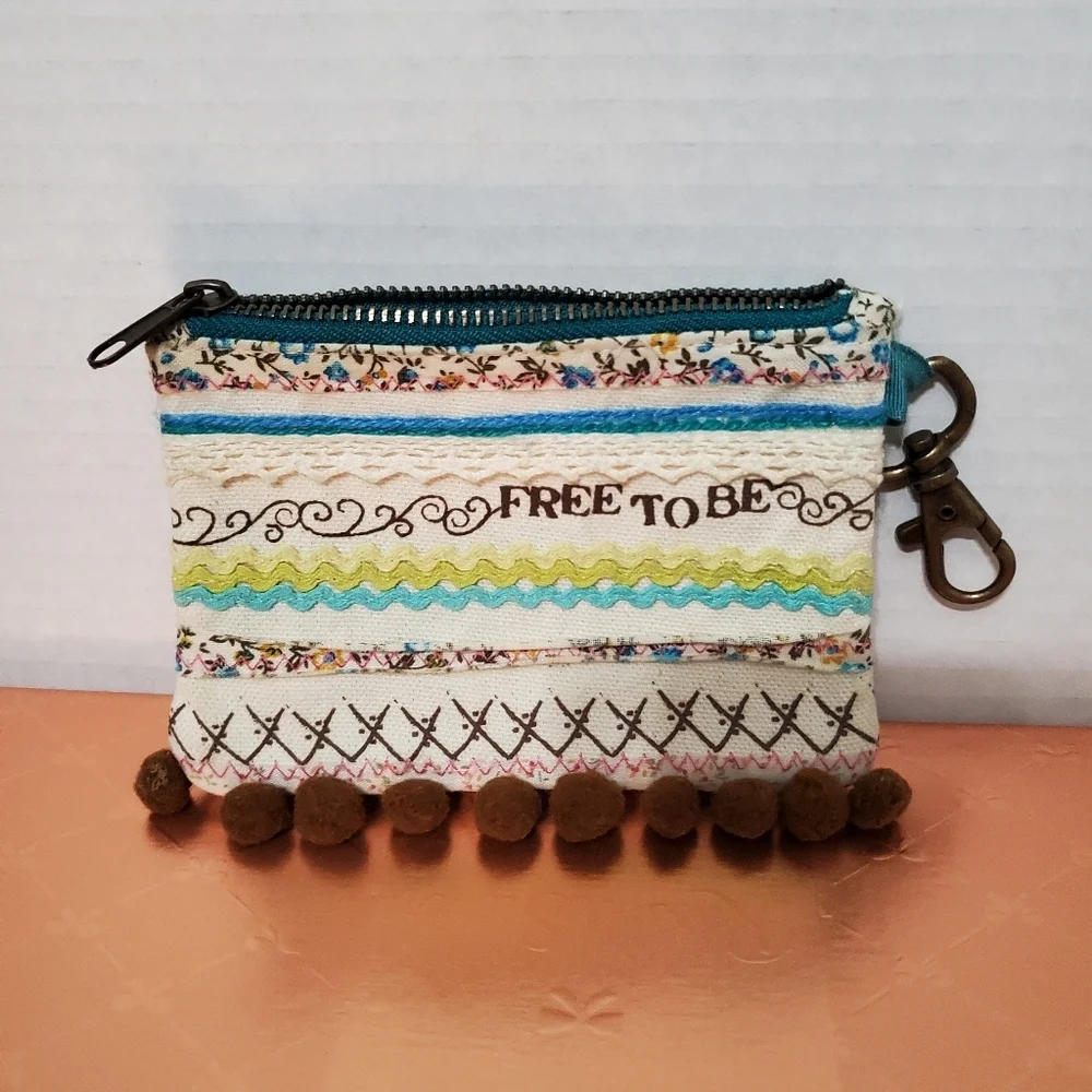 BOHO Change Purse 💰 & ID Holder L👀K